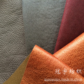 Kunstleder 100 % Polyester für Sofa Home Textilgewebe